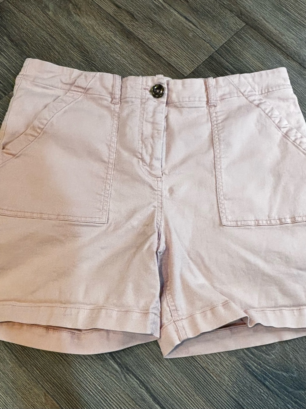 Boden Pale Pink Cotton Utility Shorts